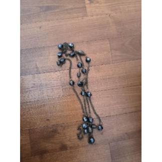 Sautoir multi rang bronze...