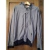 Blouson coton gris taille M très leger