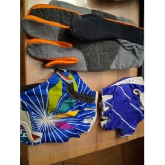 3 paires gants vélo 