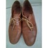 Chaussures femmes cuir  marron .à lacet p 38 
