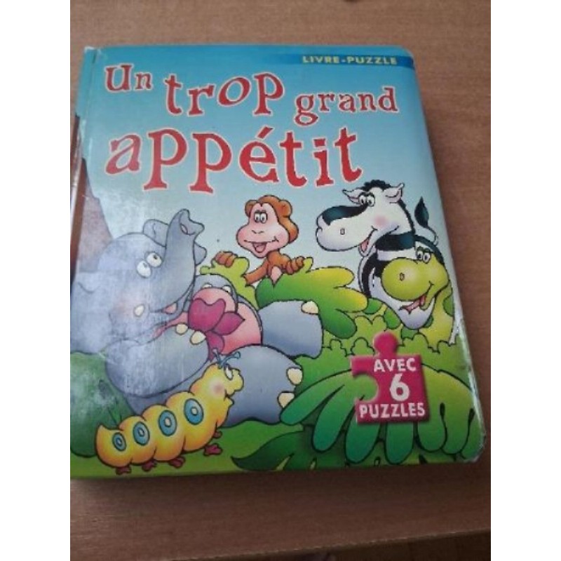 Livre 6 puzzles un trop grand appétit 
