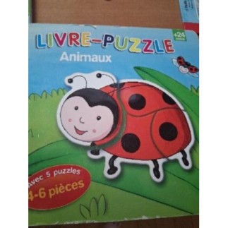 Livre puzzles animaux +24 mois