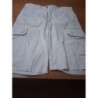 Short homme blanc taille 38 coton 