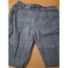 Short homme gris à carreaux taille 40 