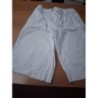 Bermuda homme blanc décathlon taille M