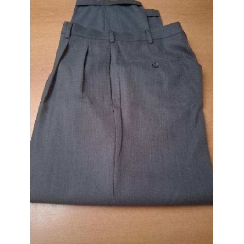 Pantalon homme en tergal gris taille 32 30 