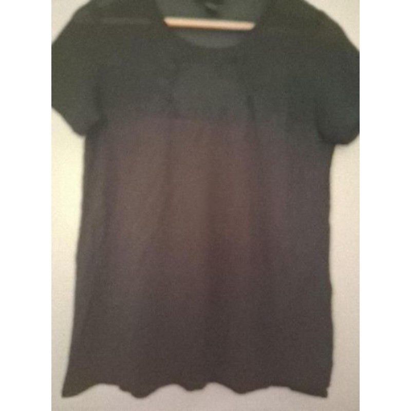 Petit haut femme noir taille S 
