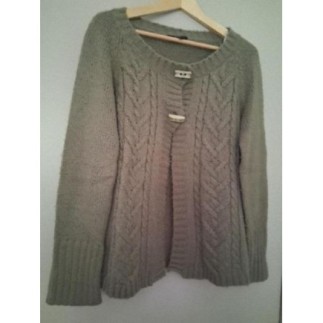 Gilet femme long kaki taille 1