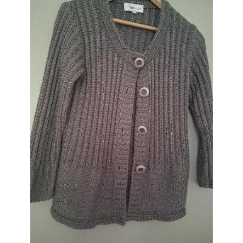 Gilet femme marron taille 2 marque affinites