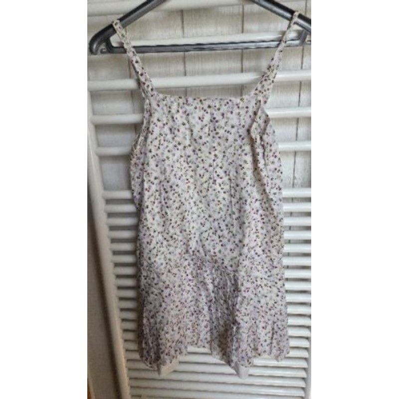 Robe été NAF NAF  Blanche petites fleurs taille 40
