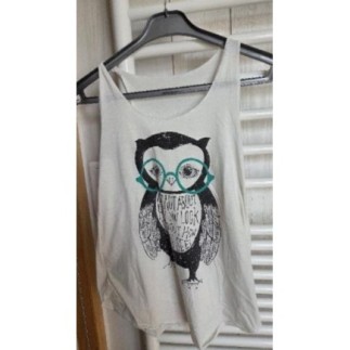 Debardeur Hibou taille M 