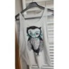 Debardeur Hibou taille M 