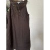 Robe lin et sequin 1.2.3 marron 42