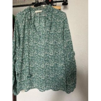 Blouse verte fluide SEE U...