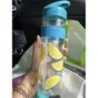 Gourde avec des citrons bleue