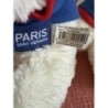 Lot de 2 Ours en peluche blanc PSG 