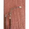Collier cuir et nacre
