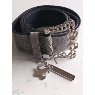 CEINTURE CUIR GRISE FRIIS...