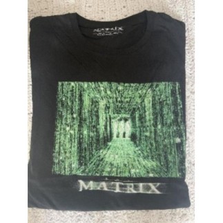T-shirt noir L MATRIX
