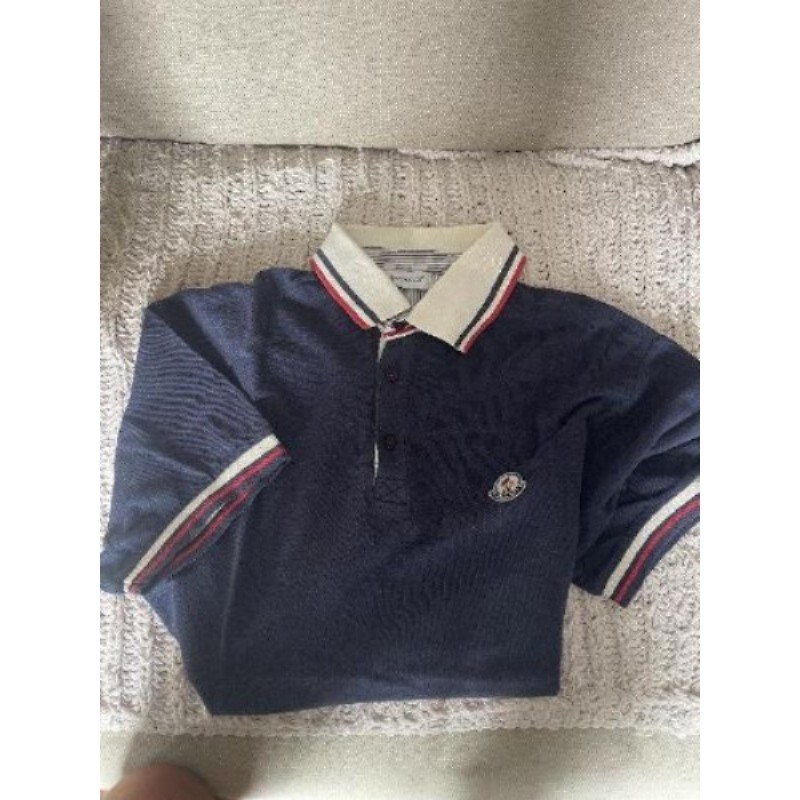 Polo MONCLER Bleu xl