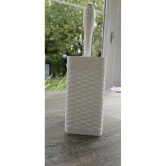 Brosse WC carrée avec...