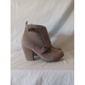 Bottines beige gris 41
