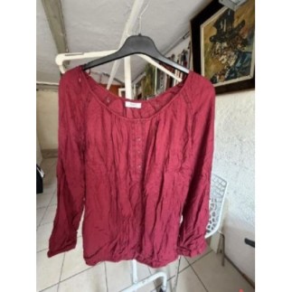 CHEMISIER YESSICA BORDEAU T50