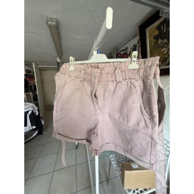 SHORT ROSE KAKI