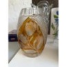Vase cristal orange