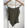 Body vert kaki taille M