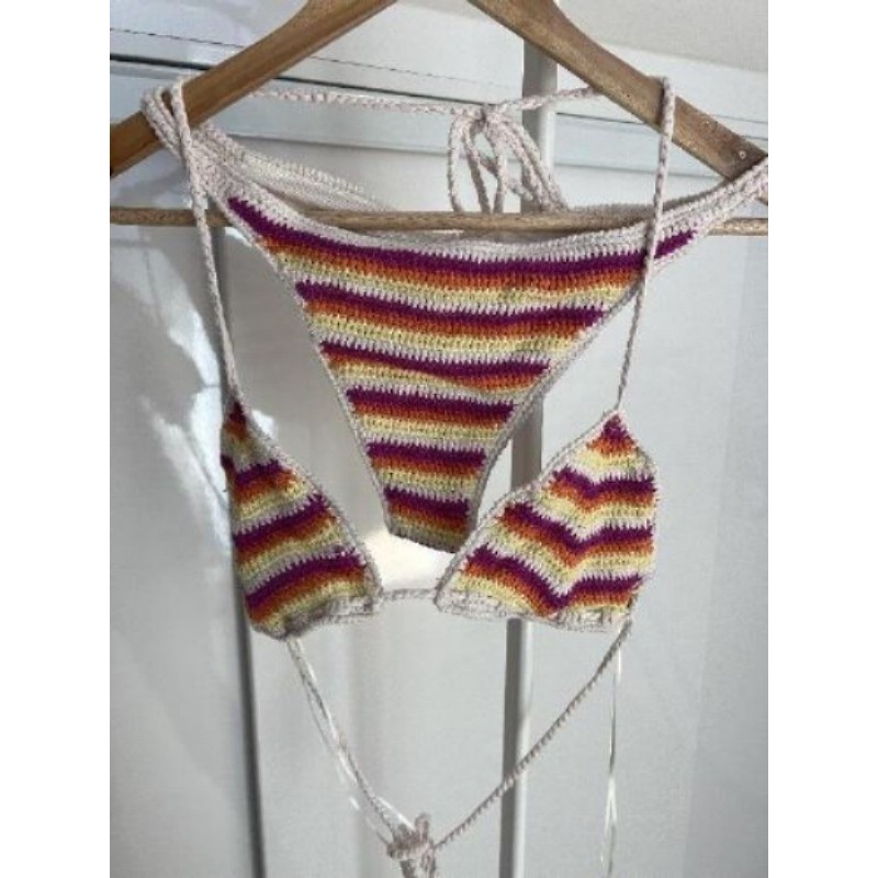 Ensemble maillot de bain en crochet taille L