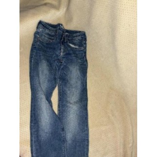 Jeans fille bleu taille 8 ans 