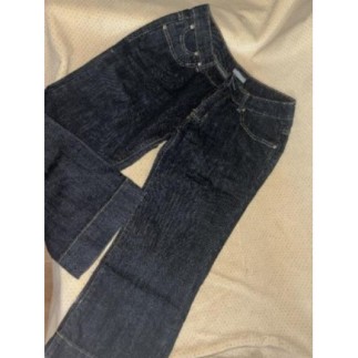 Pantacour jeans bleu foncé...