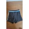 Short Decathlon gris blanc turquoise 12 ans