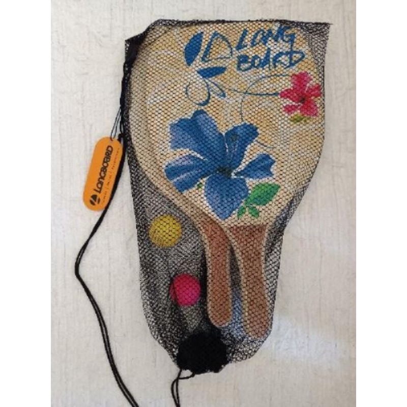 Raquettes de plage longboard