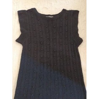 Haut maille noir Capucine 1