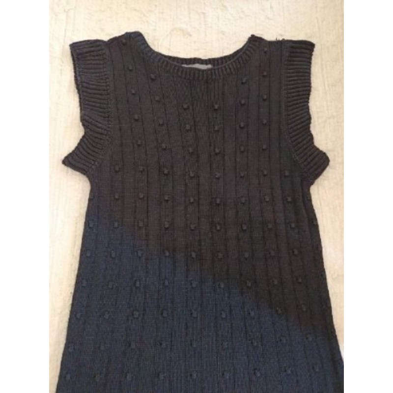 Haut maille noir Capucine 1