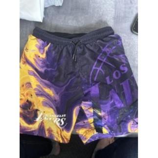 Short de bain Lakers 9-10ans 