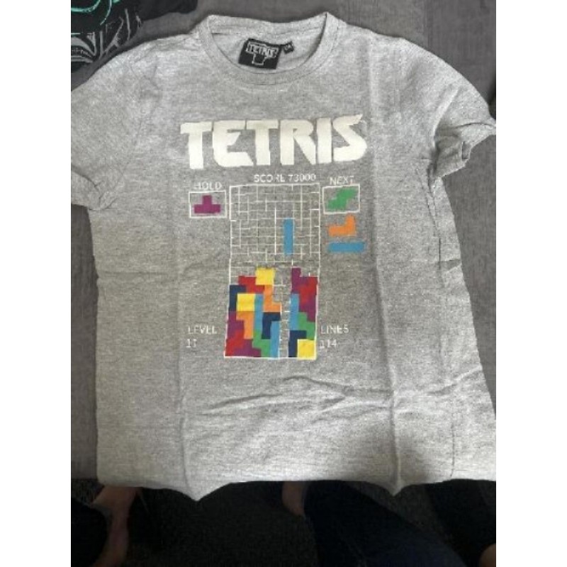 TEE shirt tetris 10ans 