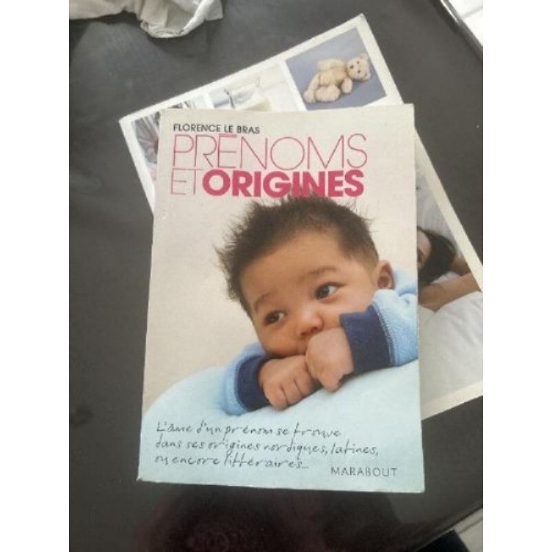 Livre prénom et origine 
