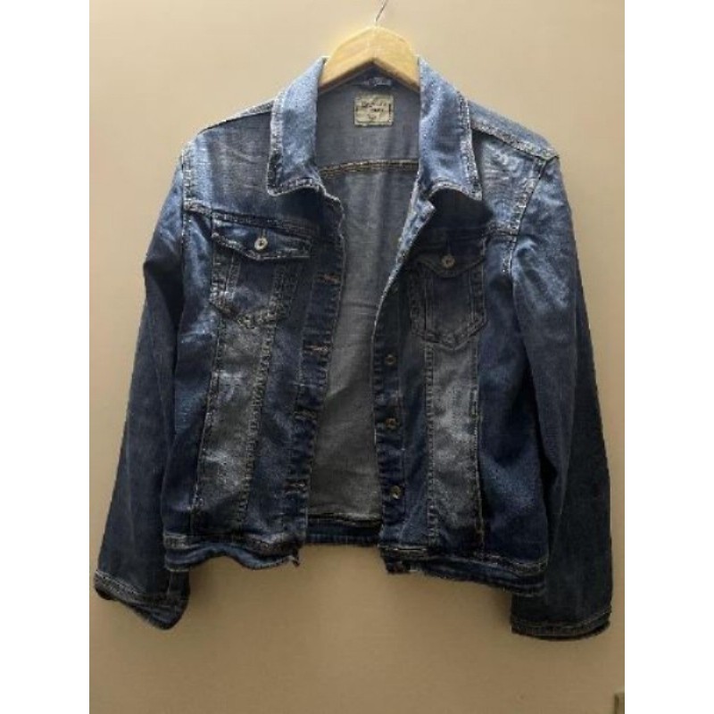 Veste en jean bleue L