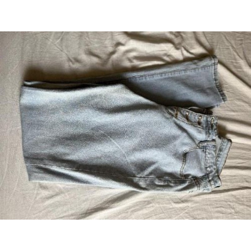 Jean skinny bleu clair L, Shein