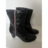 Bottes en cuir noir 45
