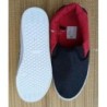 chaussures toile noire / rouge  neuves taille 37 elastiques
