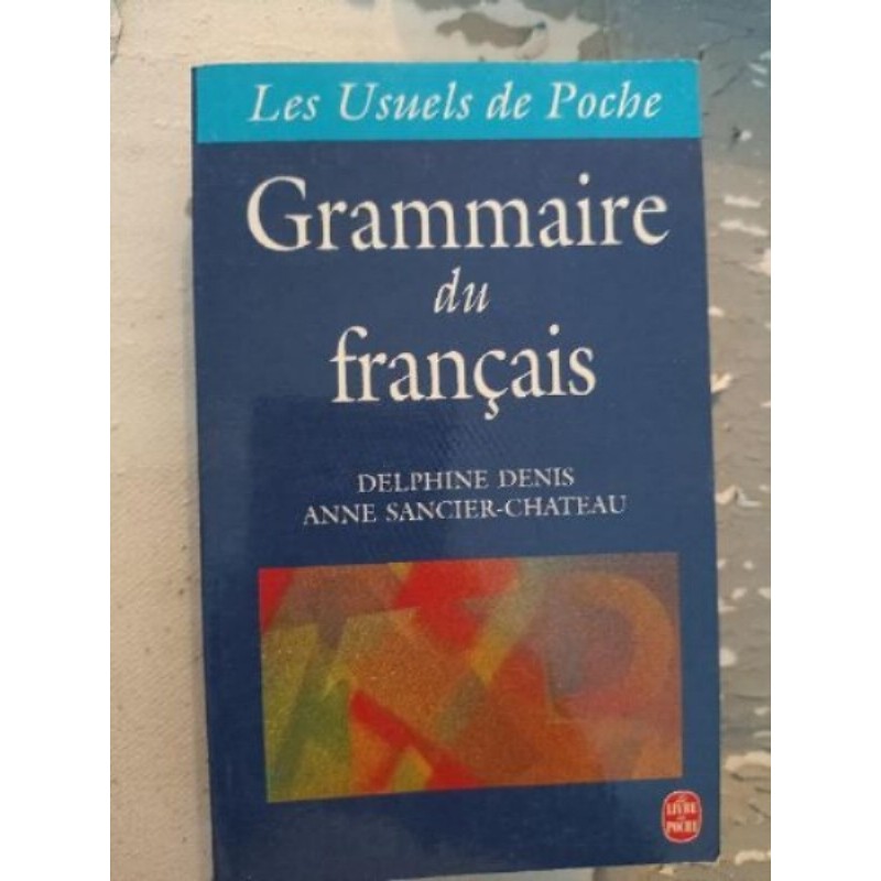 Livre grammaire du français 