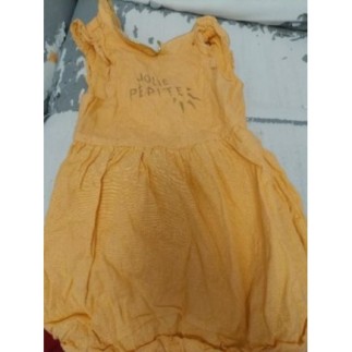 Robe orange jolie pépite 24...
