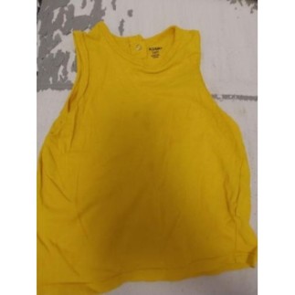 Débardeur jaune 24 mois