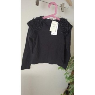 Blouse noir, Mango 7ans