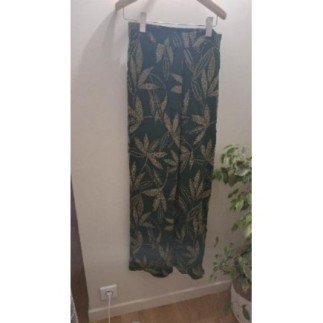 Pantalon vert Mango taille...