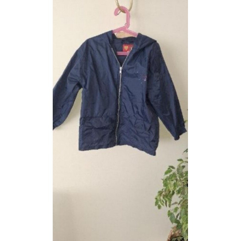 Imperméable bleu marine, taille 6ans